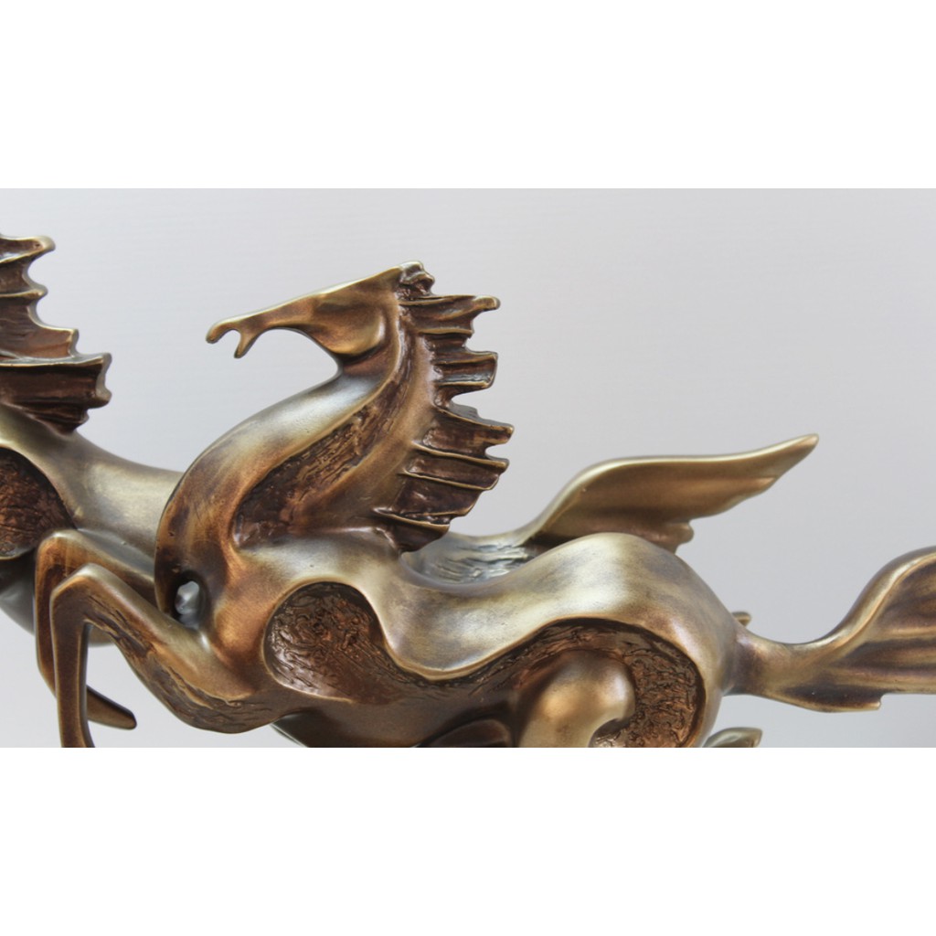 tượng ngựa cao cấp. decor phong mã. decor trang trí phòng khách. decor trang trí. tượng ngựa trang trí phòng khách