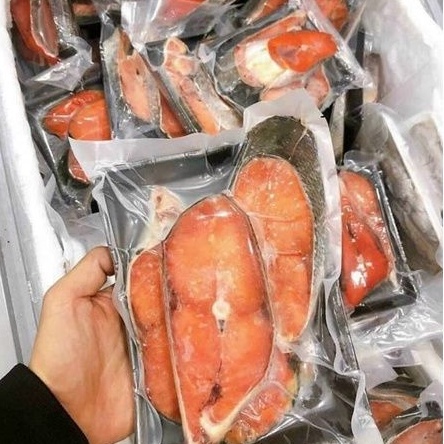 99k 500gr Cá Hồi cắt khúc(giao nhanh TP HCM)