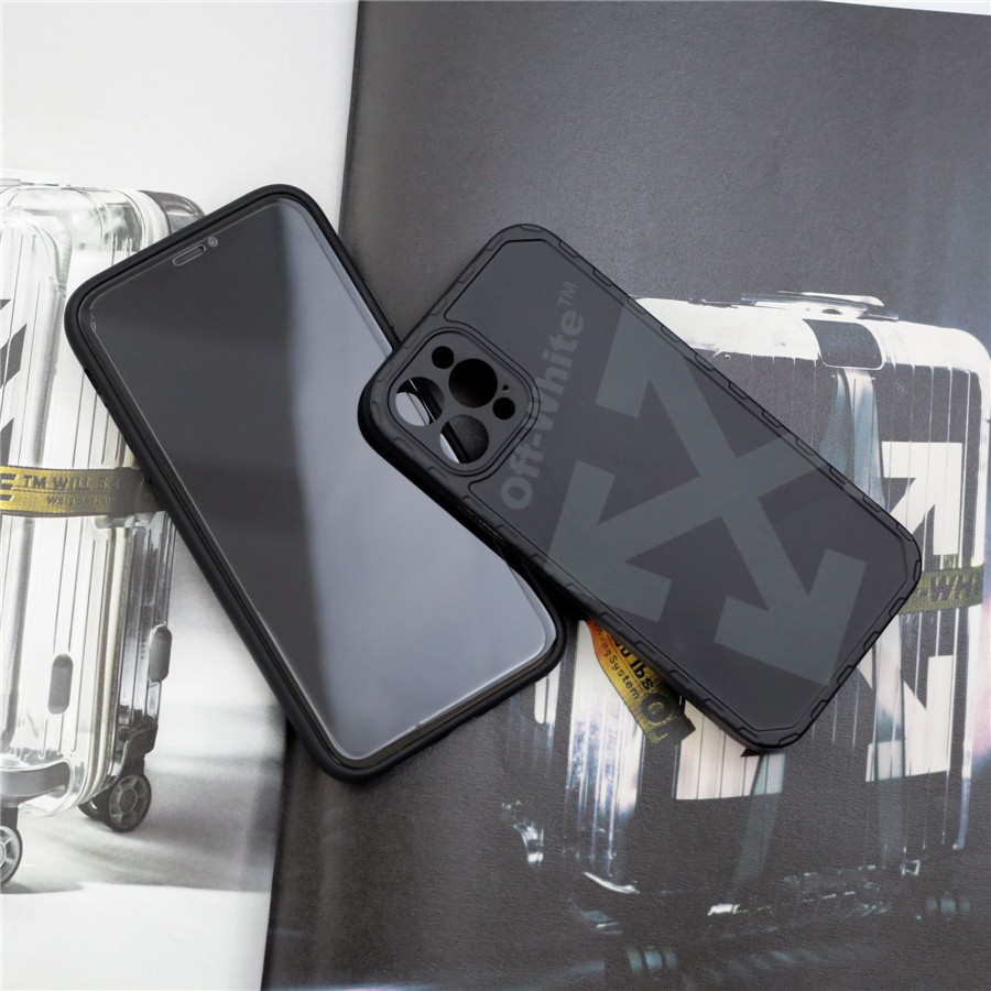 Iphone Ốp Điện Thoại Silicon Dẻo In Logo off white Thời Trang Cho Iphone14 pro max iphone 13 pro max iphone 12 pro max iphone 11