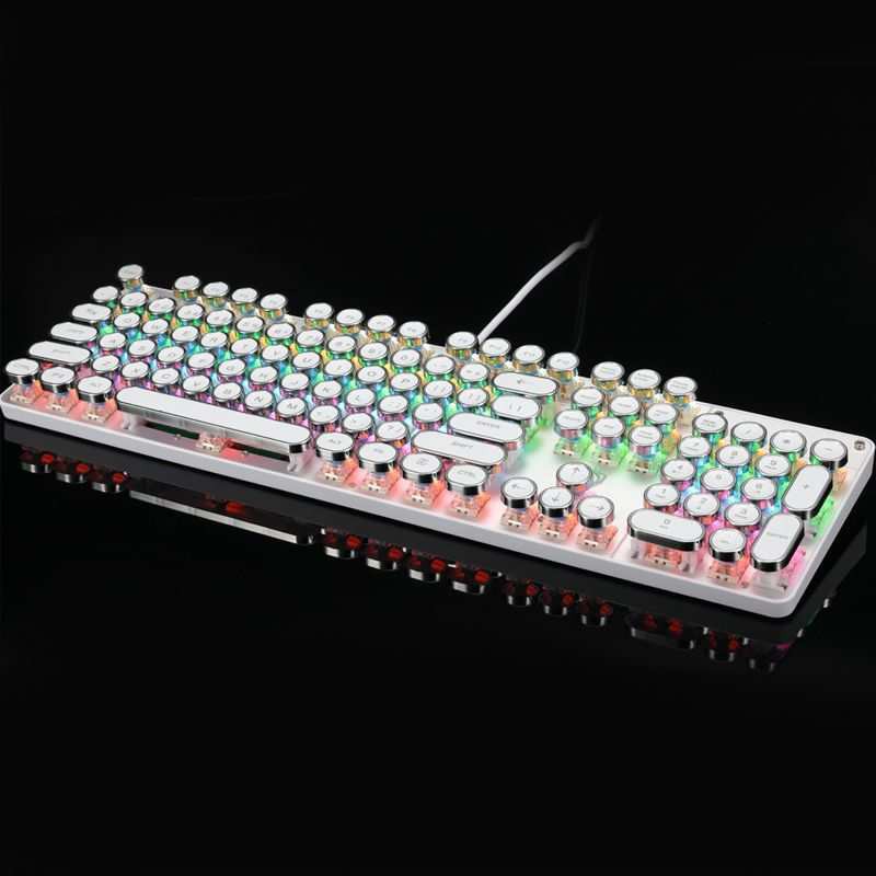 [HÀNG XỊN] Bàn phím chơi game cơ HJK 900 104 phím RGB LED Back light