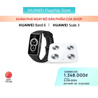 [Mã ELMALL10 giảm 10% đơn 500K] Bộ Sản Phẩm Huawei (Band 6 + Scale 3)