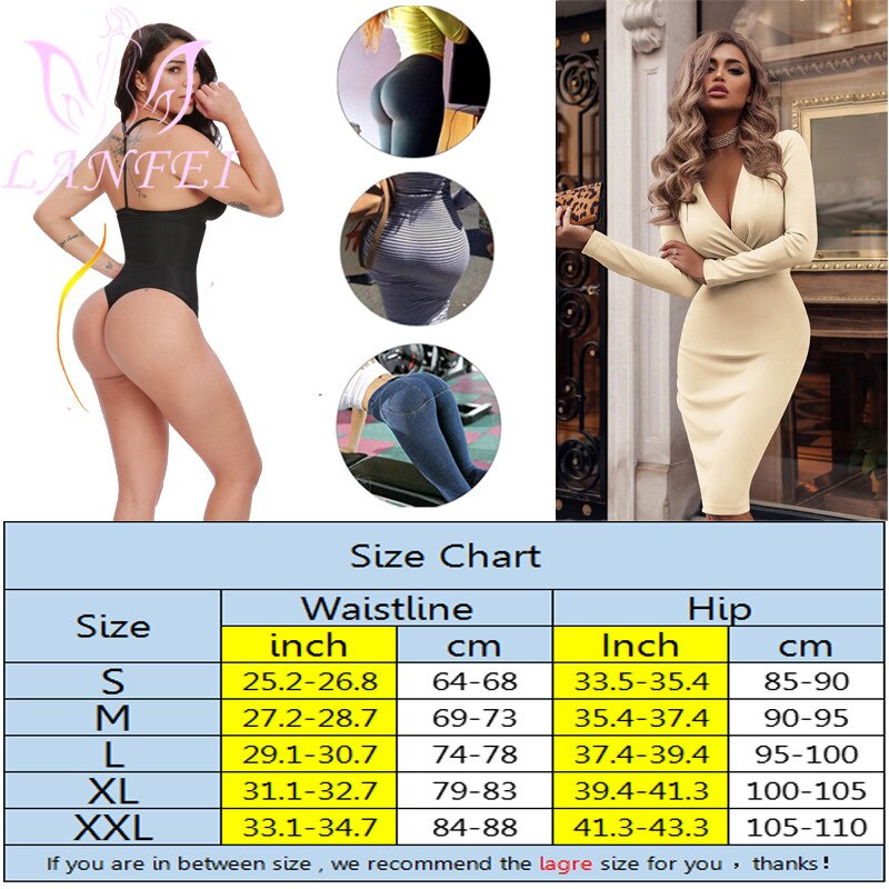 Quần lót nâng mông lưng cao định hình eo