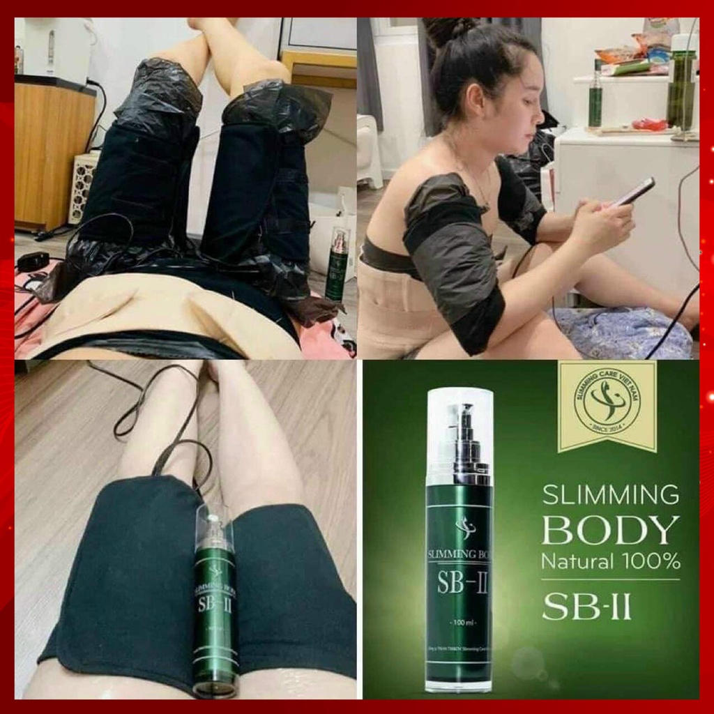 Slimming Body, Tinh dầu ủ nóng SLIMMING BODY SB-II Giảm eo hiệu quả, thẩm thấu nhanh không gây bỏng rát