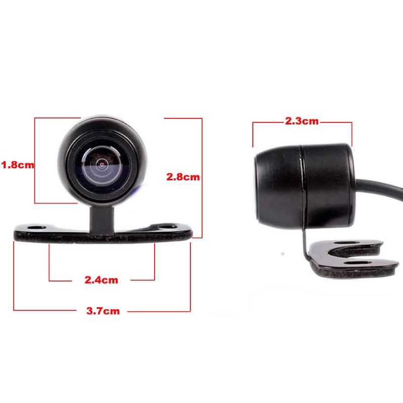 Camera Hỗ Trợ Đỗ Xe Phía Sau 12V 170 Độ Cho Ô Tô° Phụ Kiện Chuyên Dụng Dành Cho CMOS