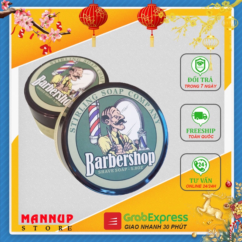 [Chính Hãng] Sáp Vuốt Tóc Nam Barbershop 85g - Wax Tạo Kiểu Tóc Cao Cấp, Mùi Thơm Nhẹ Nhàng, Dễ Chịu