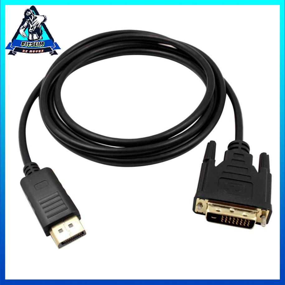 Bộ chuyển đổi cáp DisplayPort DP sang DVI Male to Male 1080P HD DP to DVI Converter [8/23]