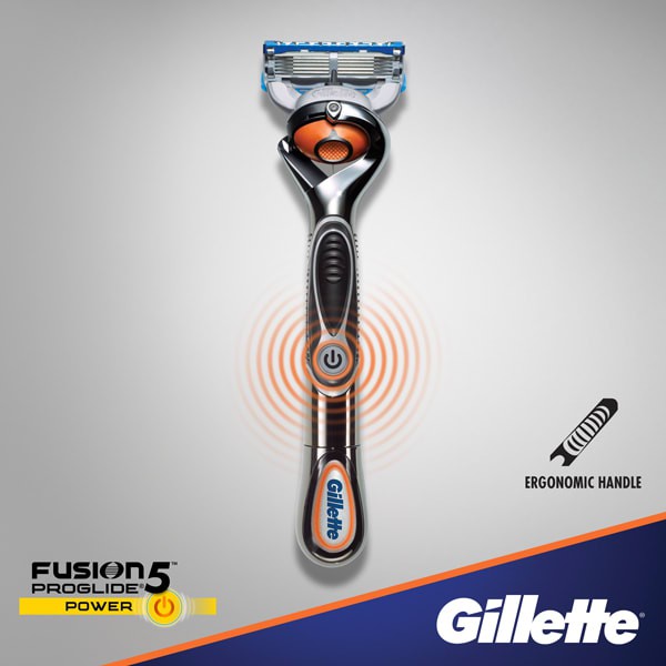 Dao cạo râu máy Gillette Fusion 5+1 Proglide Power (chạy pin)