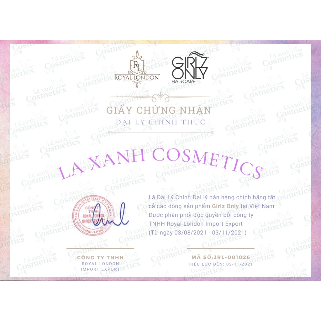 Dầu gội khô dry shampoo Girlz Only 200ml