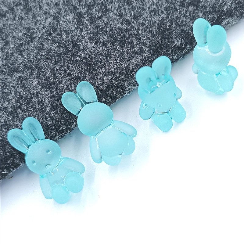 Bộ 10 Phụ Kiện Làm Trang Sức Hình Thỏ Dễ Thương