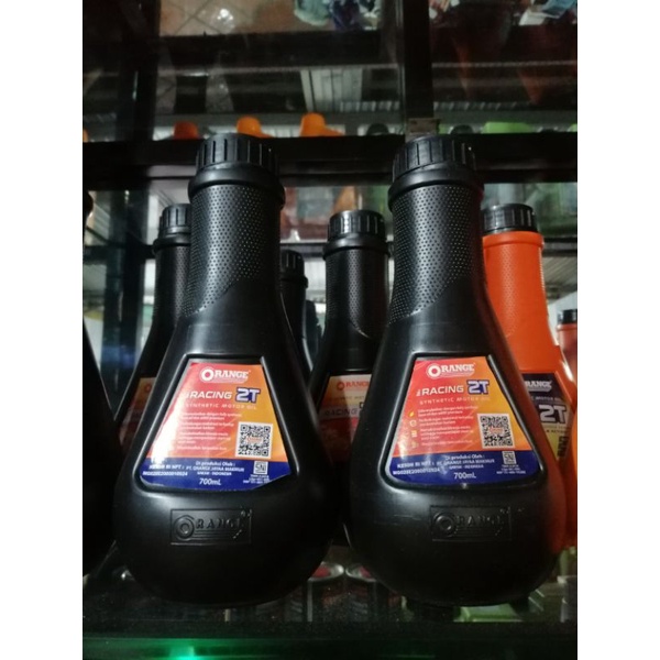 [FreeShip] Nhớt 2T ORANGE Racing Chai Đen nhập khẩu INDONESIA 700ml - Cam Kết Chính Hãng