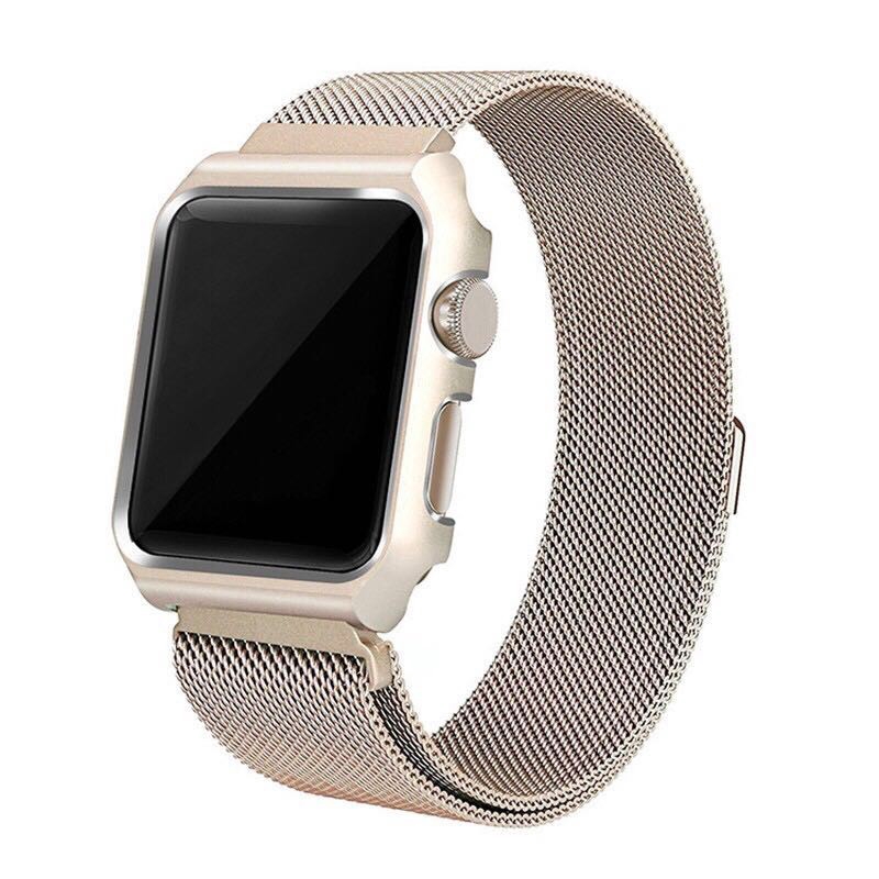 Dây đeo thay thế cho dây đeo của đồng hồ thông minh iWatch 1/2/3 chất liệu hợp kim không gỉ chất lượng cao