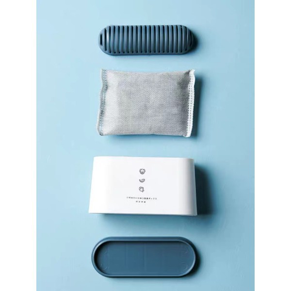 Hộp Khử Mùi Tủ Lạnh Than Tre Hoạt Tính Kháng Khuẩn, Khử Mùi Hôi Tanh Trong Tủ Lạnh