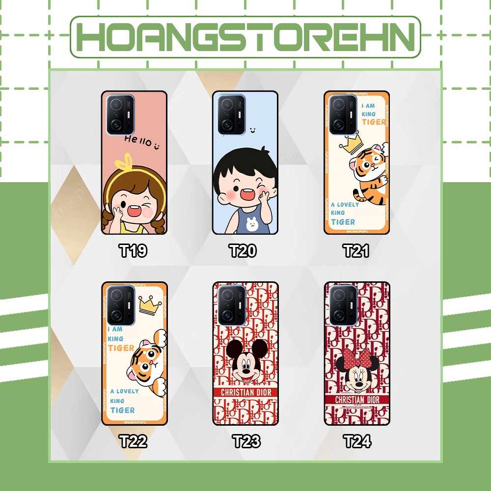Ốp Xiaomi Mi 11T 5G / Mi 11T Pro 5G in hình mickey, hổ, kingtiger siêu rẻ T19 - T24