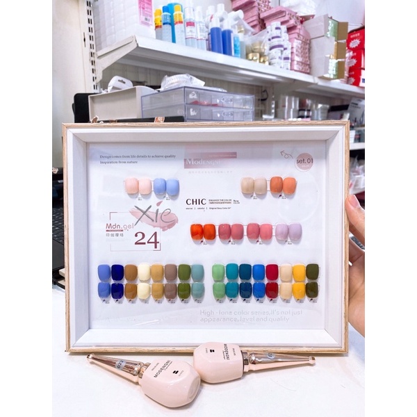 SET SƠN CHIC 24 MÀU - XIE dụng cụ nail&amp;mi 🥰