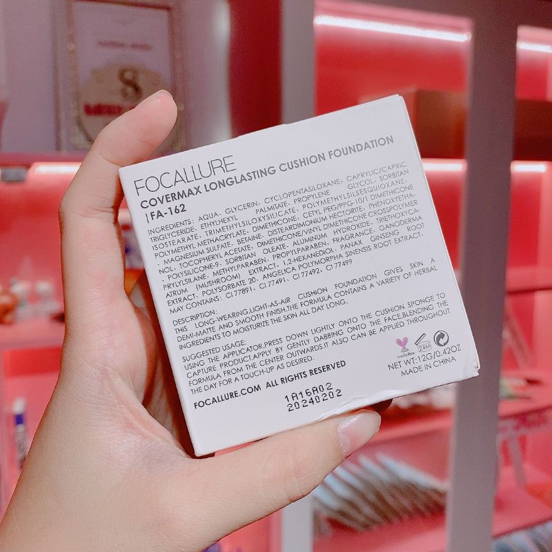 Phấn Nước BB Focallure Dưỡng Ẩm Màu Mịn Cho Làn Da Đẹp Tự Nhiên 12g | BigBuy360 - bigbuy360.vn