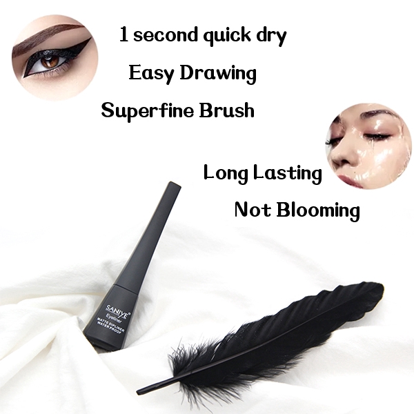 Bút kẻ mắt dạng lỏng không nhòe SANIYE M255 trang điểm chuyên nghiệp tiện dụng | BigBuy360 - bigbuy360.vn