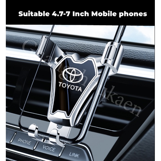 Giá Đỡ Điện Thoại Trên Xe Hơi Toyota Avanza Rush Innova Calya Razie Yaris Corolla Cross Altis Agya Veloz Sienta