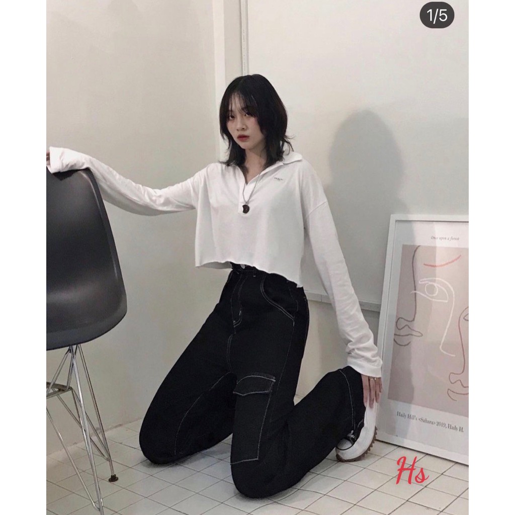 [Hot Trend Hè 2021] Quần Hack Dáng Túi Hộp Đóng Cúc Chất Liệu Thái Chéo Daisy Boutique