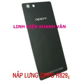 NẮP LƯNG  OPPO R829  MÀU ĐEN