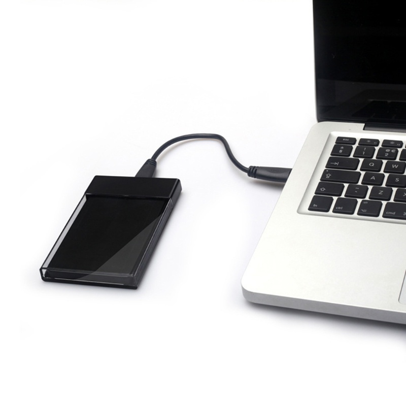 Hộp Đựng Ổ Cứng Ngoài USB3 0 HDD 5Gbps 2 5 inch Trong Suốt