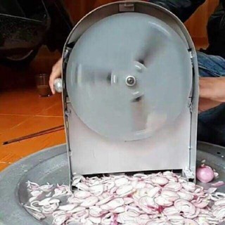 máy thái hành, tỏi, sả, sung...