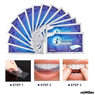 Miếng Dán Trắng Răng 3D White Teeth Whitening Strip - MOMONO
