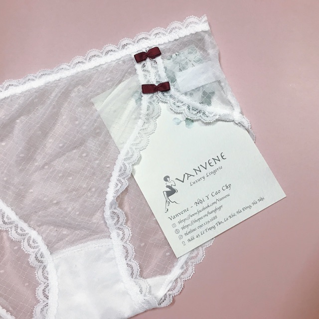 QUẦN LÓT REN LƯỚI PHỐI NƠ XINH XẮN THOÁNG MÁT FREE SIZE Q830 | BigBuy360 - bigbuy360.vn