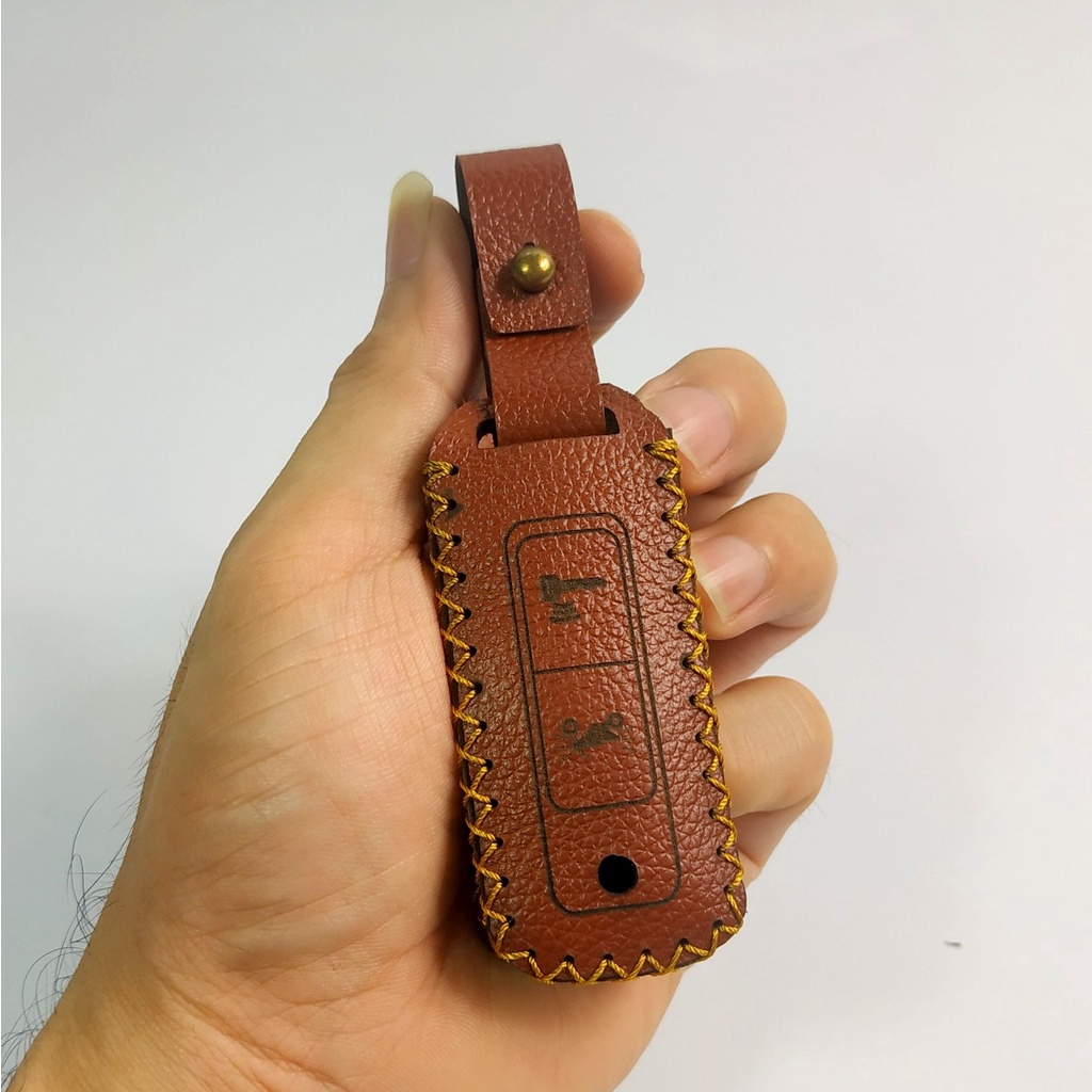 Bao da Smartkey New 2 Nút Honda Vision, AB, Vario, Air Blade, PCX, Leadn SH mode Mới 2022, 2023 ZACHI