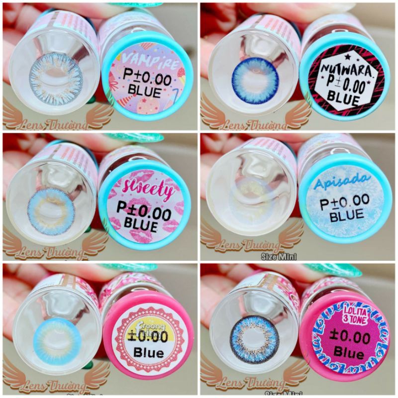 Tổng hợp Lens Blue Cosplay Chuyên Dụng