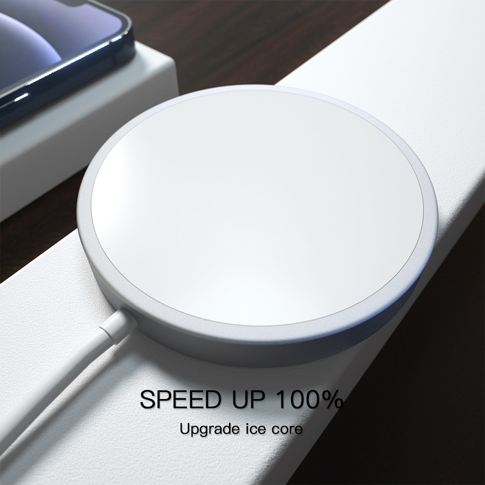 15W Magnetic Wireless Charger For iPhone12 pro Portable Magsafe Fast PD Charger Wireless Charging Pad Cable For iphone 12 Pro Max mini