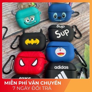 Case Vỏ Bọc Airpods Pro Hình Thú Đựng Hộp Sạc Tai Nghe Airpod Pro Bằng Silicon Dẻo Đẹp new 2022
