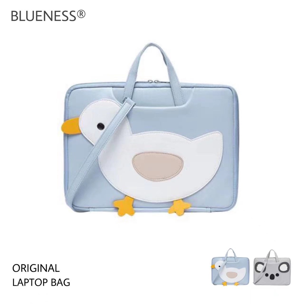 Túi đựng laptop đa năng cỡ 13.3 - 15.6 inch in hoạt hình dễ thương
