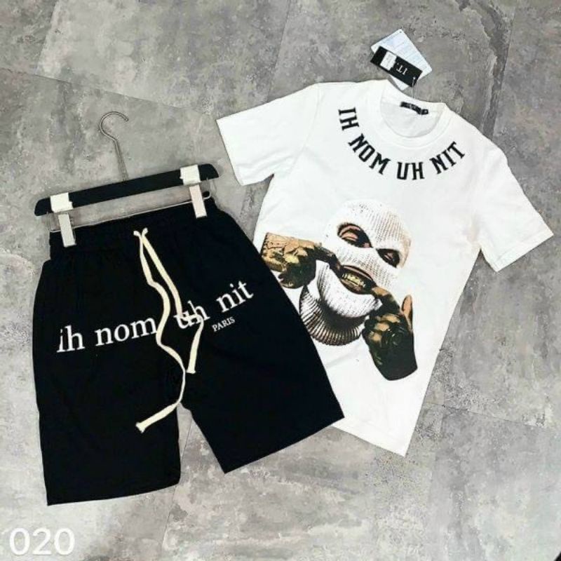 Bộ quần áo unisex nam nữ chất thun lạnh mặc hè siêu mát tặng kèm khẩu trang có video