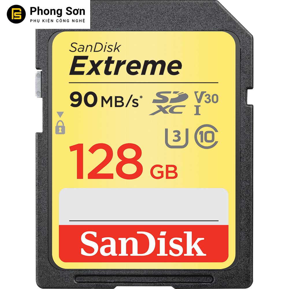 Thẻ nhớ SDXC128GB Extreme 150mb/s UHS-1 Sandisk