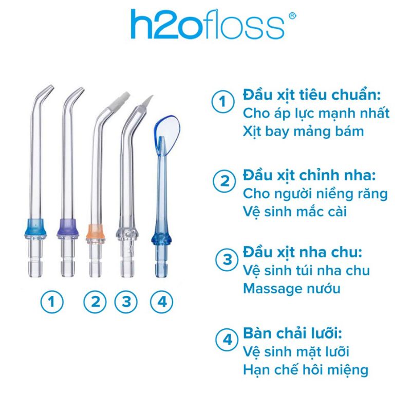 Máy tăm nước cầm tay H2ofloss HF-6P