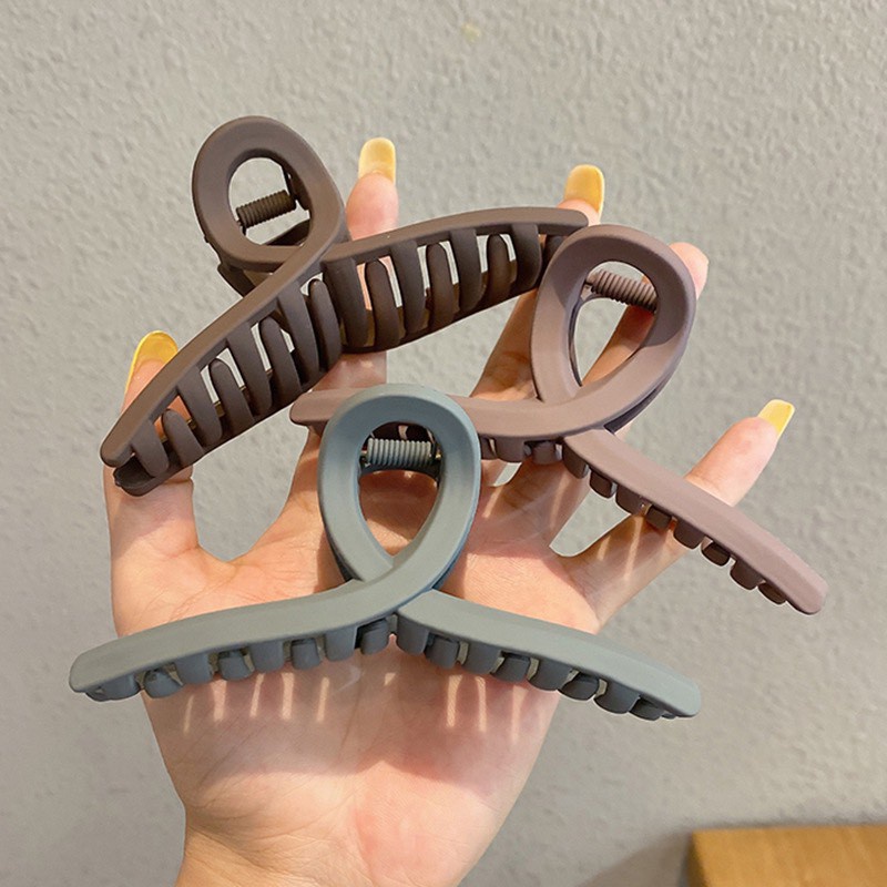 Kẹp tóc nữ kiểu càng cua 383 kẹp tóc hàn quốc hot trend nhiều màu cực xinh