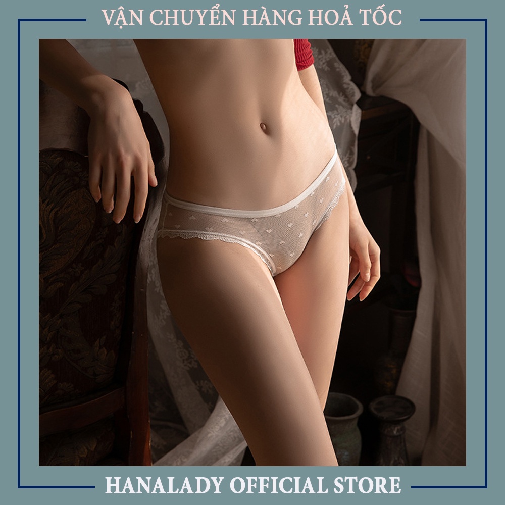 Quần lót nữ cao cấp, đồ lót xuyên thấu - Quần chip quyến rũ sexy L074