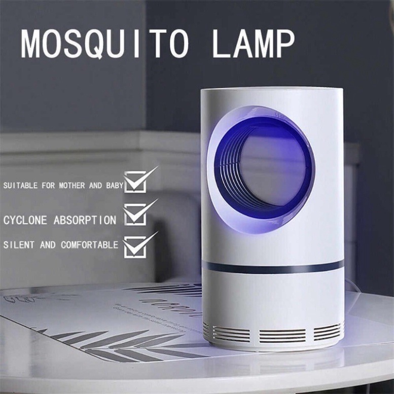Đèn Bắt Muỗi, Hình Trụ, Cắm Cổng USB Thông Minh Thế Hệ Mới.mmm