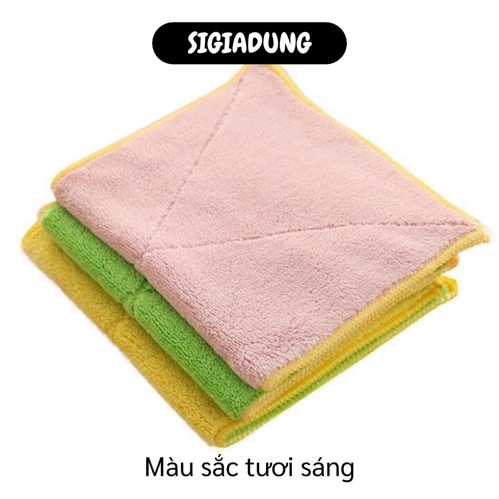 [SGD] Khăn Lau Bếp - Khăn Lau Tay Đa Năng 2 Mặt Siêu Thấm Hút Nước, Làm Sạch Các Vật Dụng  3356