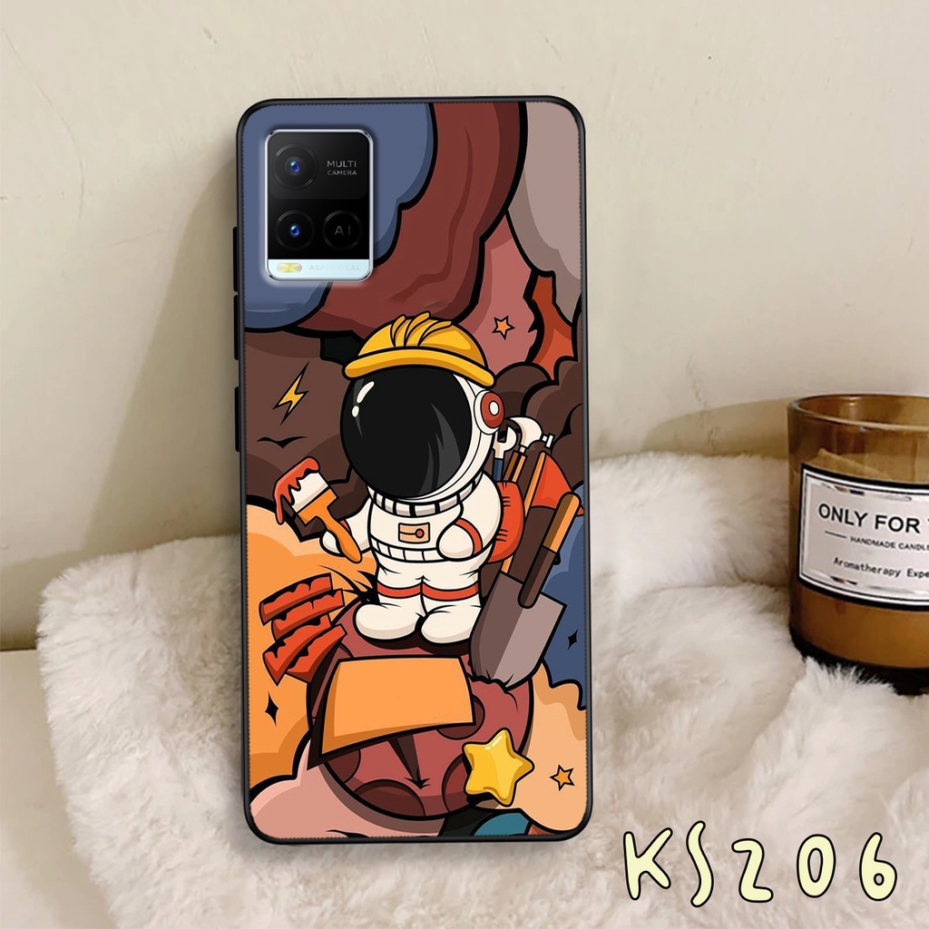Ốp lưng Vivo Y21 - Vivo Y21s - Vivo Y33s - Ốp in hình Phi hành gia cực hot