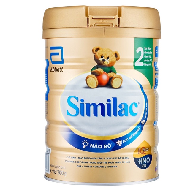 Sữa bột Abbott Similac 2- lon 900gr