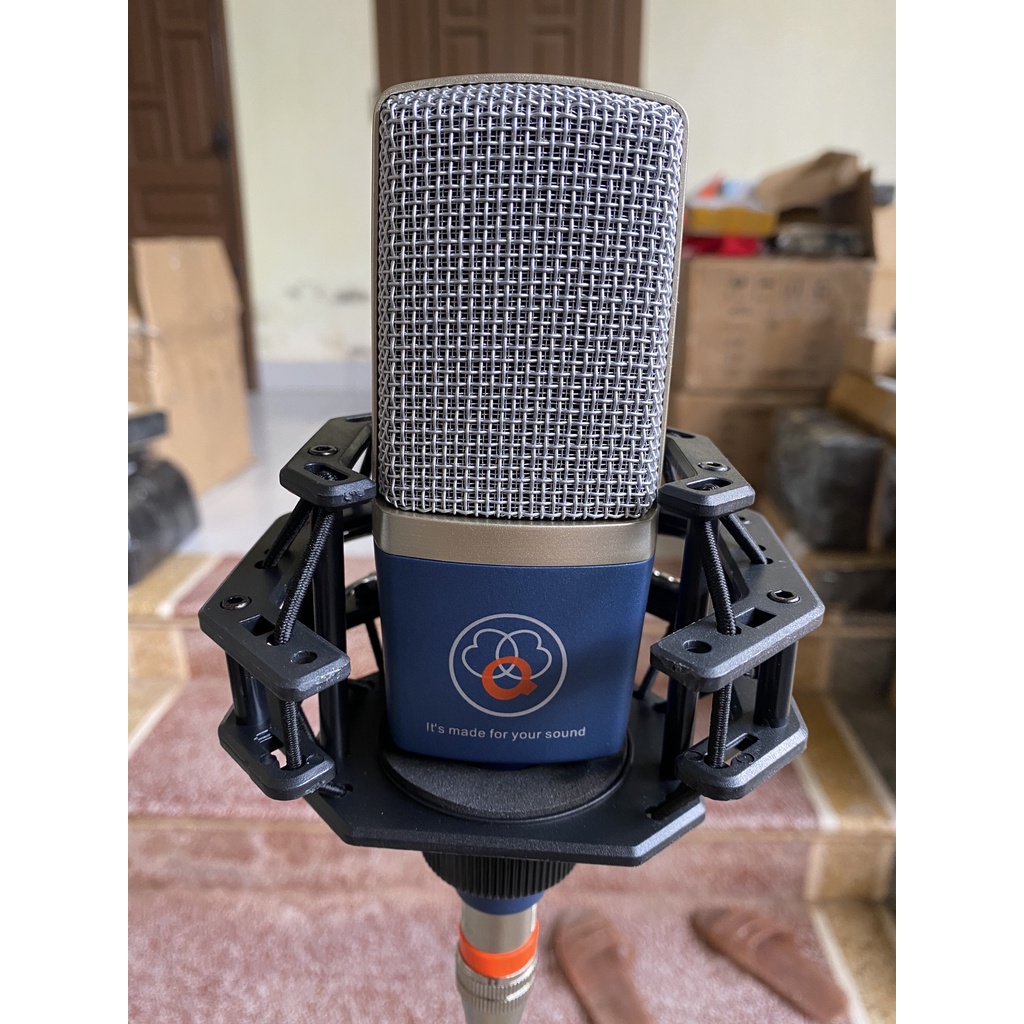 Combo Mic Thu Âm Livestream AQTA ALC249 Và Suond Card XOX K10 Bản 2020 Cao Cấp Hát Cực Hay . Bảo Hành 12 Tháng