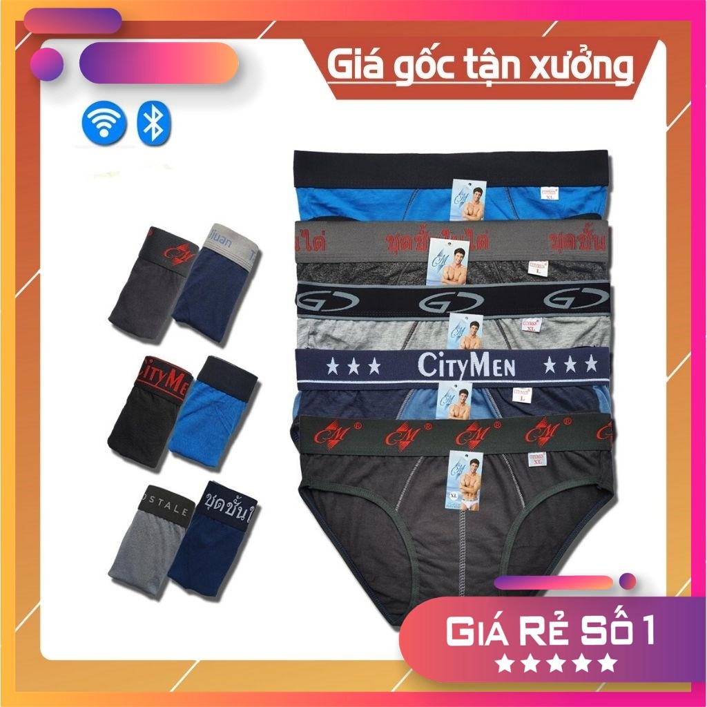 [COMBO] 5 Quần Lót Nam Cao Cấp ★ Nhiều Lưng, Nhiều Màu Giao Ngẫu Nhiên ★ - Quần Lót Nam | BigBuy360 - bigbuy360.vn
