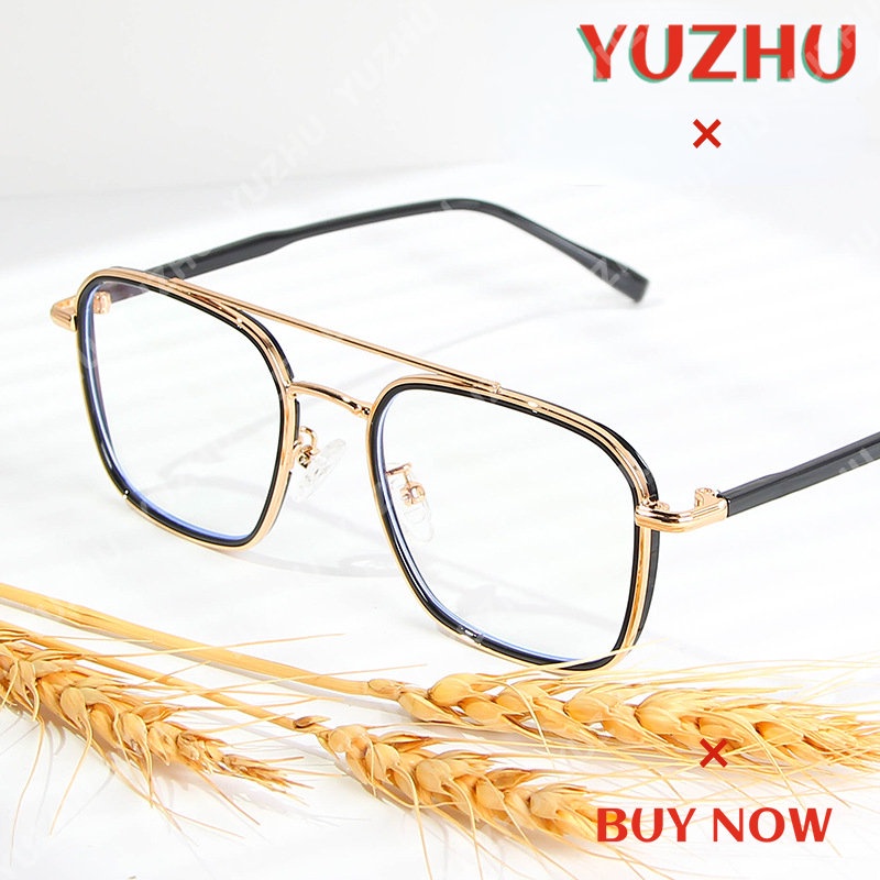 Mắt Kính Gọng Vuông Oversize Chống Ánh Sáng Xanh Thời Trang Hàn Quốc