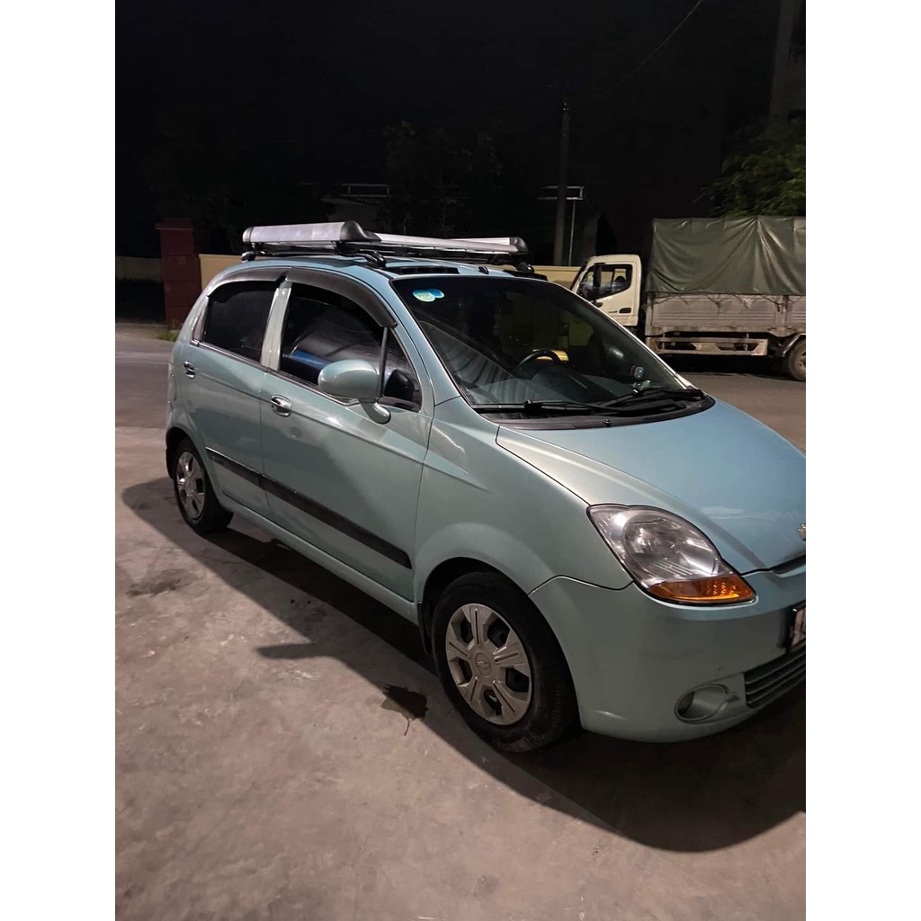 Giá nóc vuông Aerorack ⚡ CHUẨN CHÍNH HÃNG ⚡ Baga mui cho xe Matiz - Spark, để đồ tiện dụng tối ưu không gian chỗ ngồi