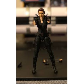 [GIÁ RẺ] Mô hình nhân vật đồ chơi người máy lắp ghép SHF Black Widow - Avengers End Game