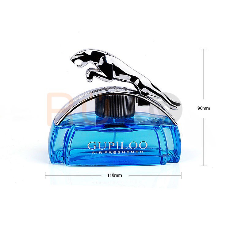 Nước hoa xe hơi hình con báo GUPILOO, tặng miếng chống trượt