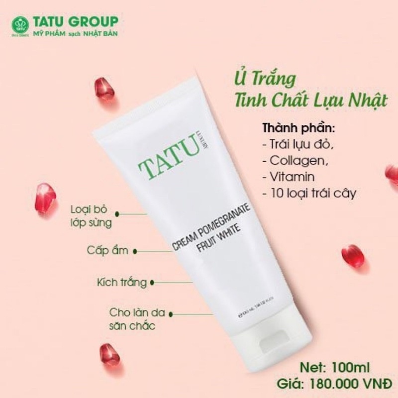 Kem Ủ Trắng Săn Chắc Da dành cho da mặt và toàn thân