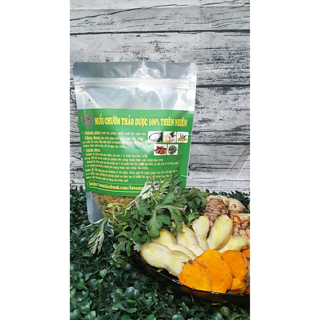 Muối Chườm Bụng Thảo Dược Giảm Eo
