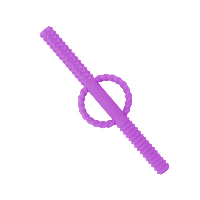 Đồ Chơi Gặm Nướu Bằng Silicone Thiết Kế Rỗng Dành Cho Bé Sơ Sinh